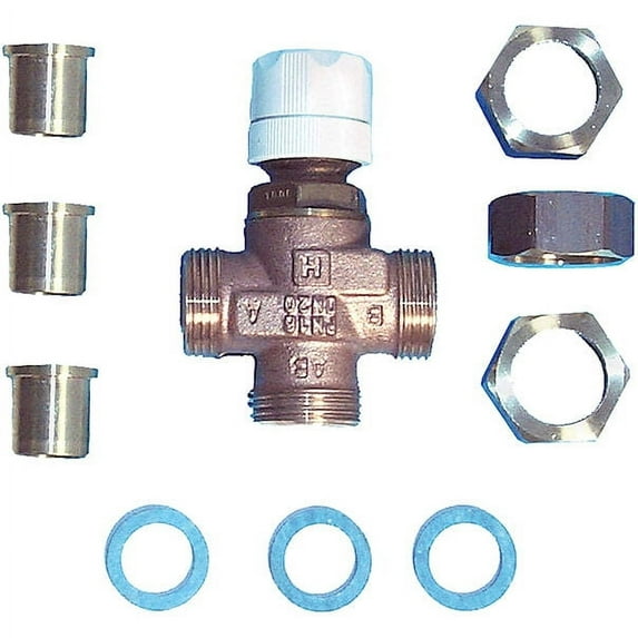 Honeywell Braukmann Sparco V135A1014 Tempering Valve 1" 3-Way