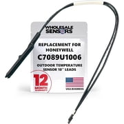 Honeywell C7089U1006 Replacement Outdoor Temperature Sensor 10" Leads by Wholesale Sensors