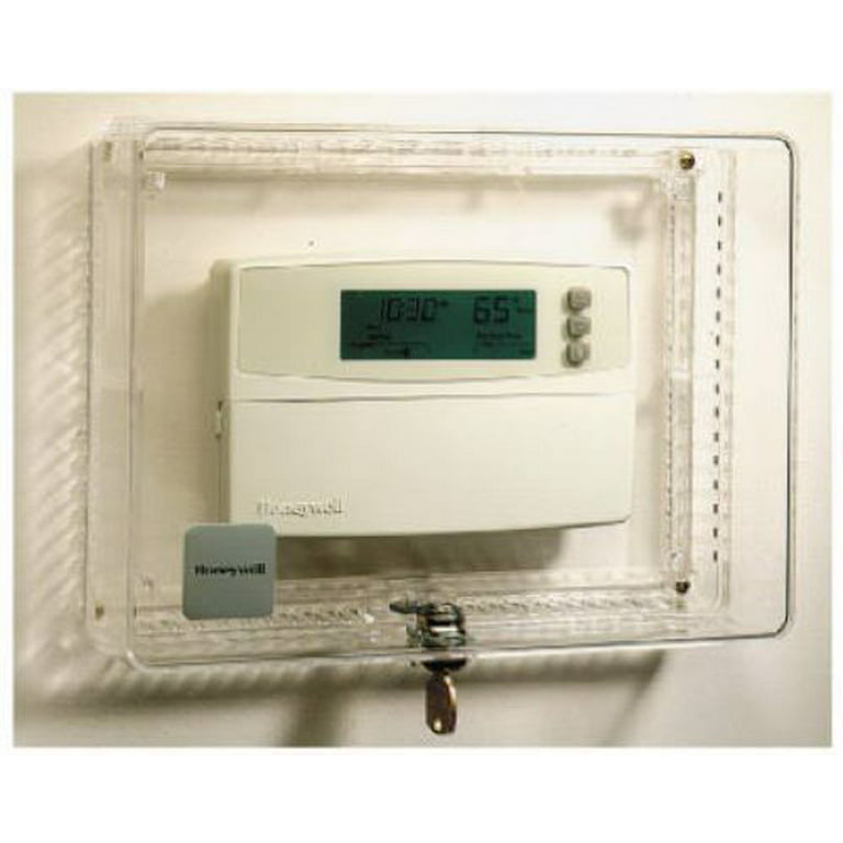 Honeywell CG512 A 1009 Thermostat Guard With Inner Shelf, Plastic:  Miscellaneous Thermostats (085267990011-1)