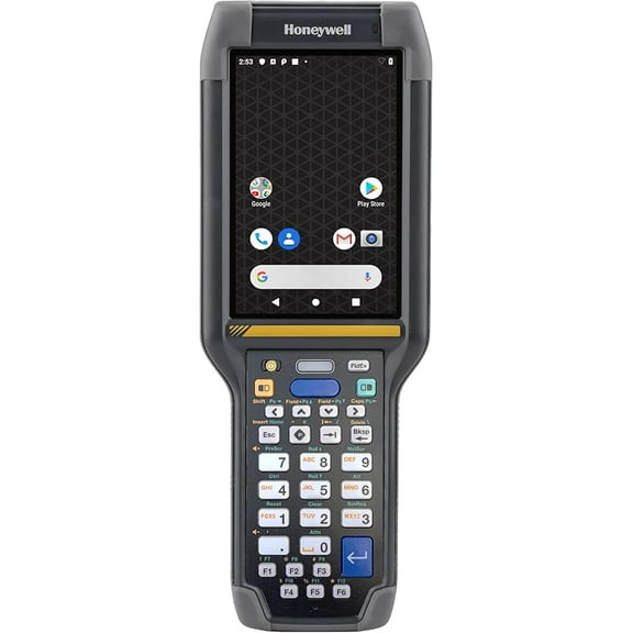 Honeywell CK65 Android Barcode Scanner, Rugged PDA Handheld Mobile Computer with FlexRange 1D/2D, Android 1014, 7,000 mAh Battery, Wi-Fi 6E, Inventory Management Scanner for Warehouse & Logistics