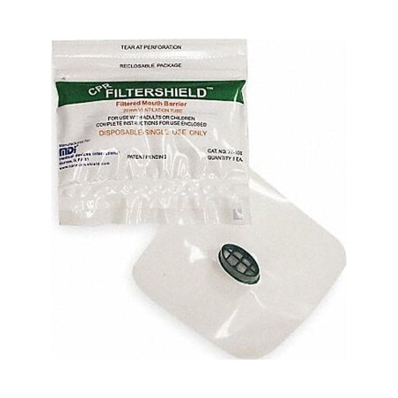 Honeywell CPR Filtershield,Universal,Pouch  121090-H5