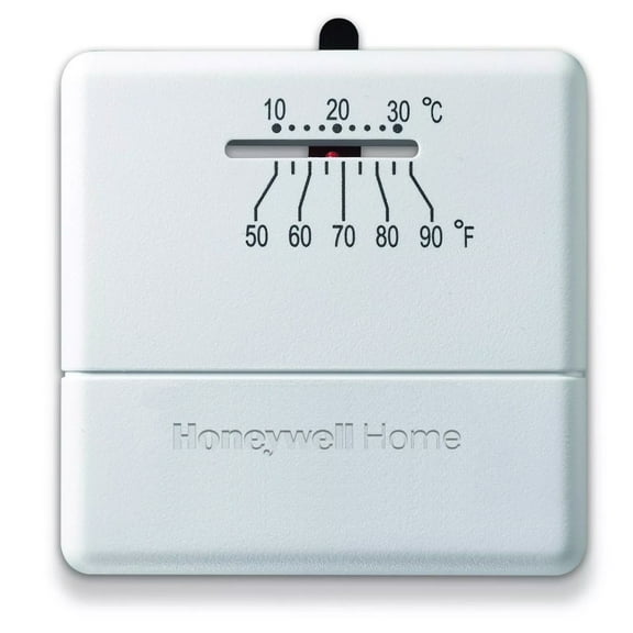 Economy Manual Heat/Cool Thermostat Simple Worry Free Operation Only One