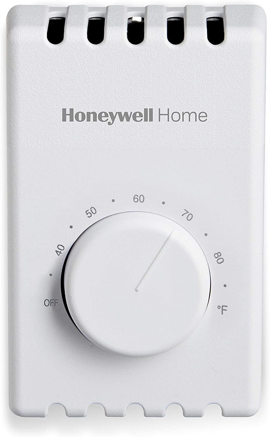 Honeywell CT410B Manual 4-Wire Thermostat Premium Baseboard/Line Volt Thermostat, No Network Hub