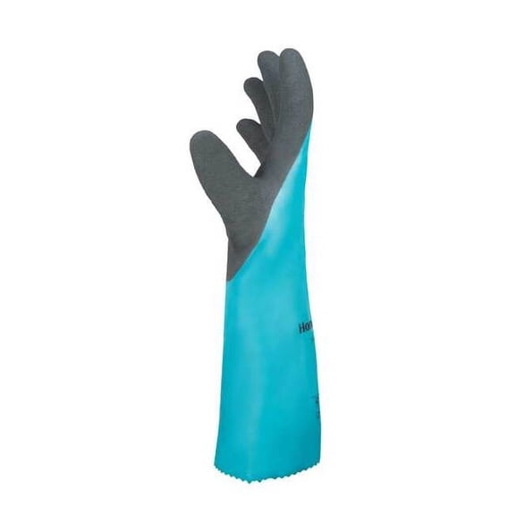 Honeywell Chemical Resistant Glove,Green,S,PR 33-3765E/7S