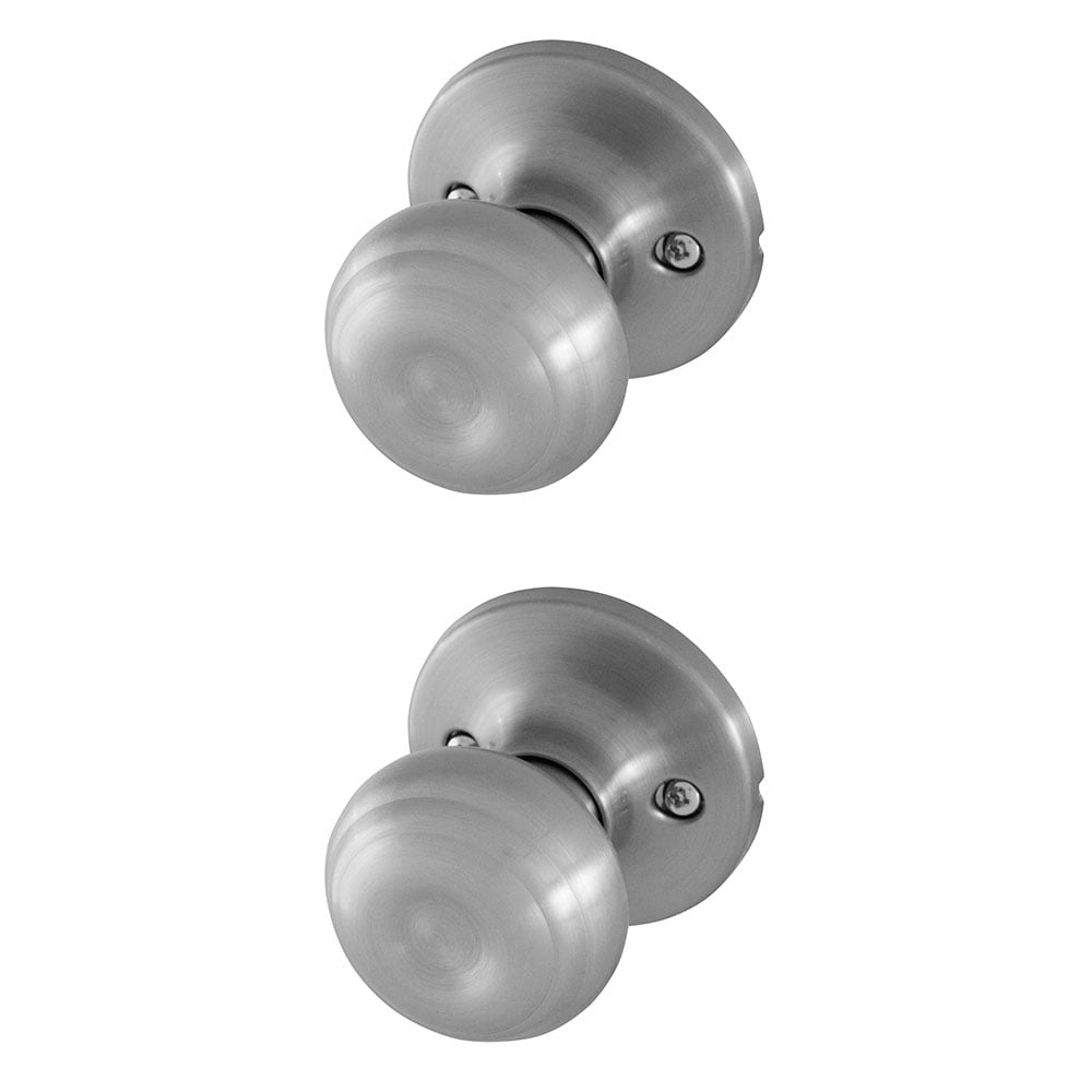 Honeywell Classic Passage Door Knob, Satin Nickel