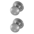 thumbnail image 1 of Honeywell Classic Passage Door Knob, Satin Nickel, 1 of 9