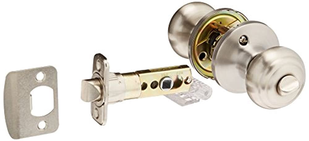 Honeywell Classic Privacy Door Knob, Satin Nickel, 8101302