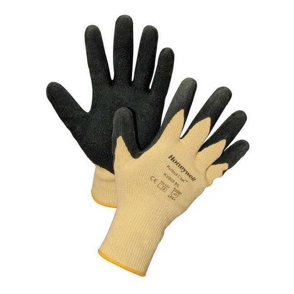 Honeywell Cut Resistant Gloves,Yellow/Black,S,PR KV303-S