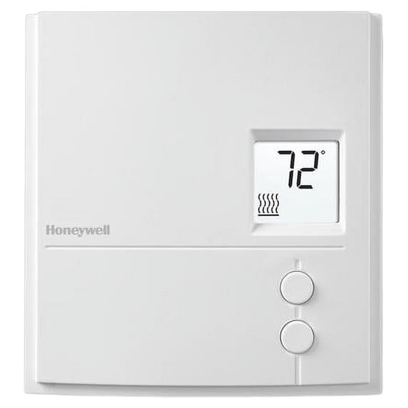 Honeywell Digital Line Volt Thermostat, Baseboard Non-Programmable