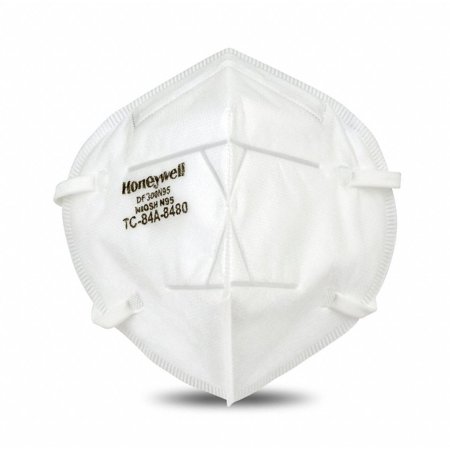 Disposable Respirator, N95, NIOSH Certified, One Size Box of 20