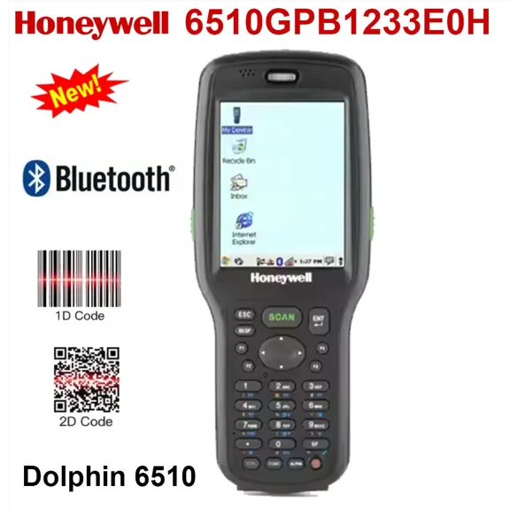 Honeywell Dolphin 6510GPB1233E0H 2D PDA CE 6.0 Bluetooth Mobile Computer Scanner