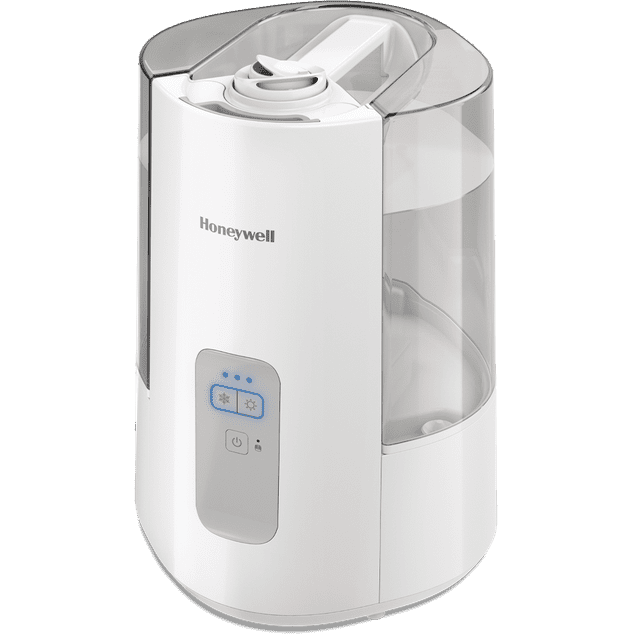 Honeywell Dual Comfort Cool Warm Mist Humidifier, 600 sq ft, White