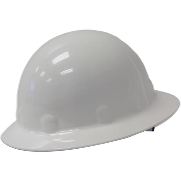 Fibre-Metal by Honeywell Blue E1 Thermoplastic Full Brim Hard Hat With SwingStrap 8 Point Suspension
