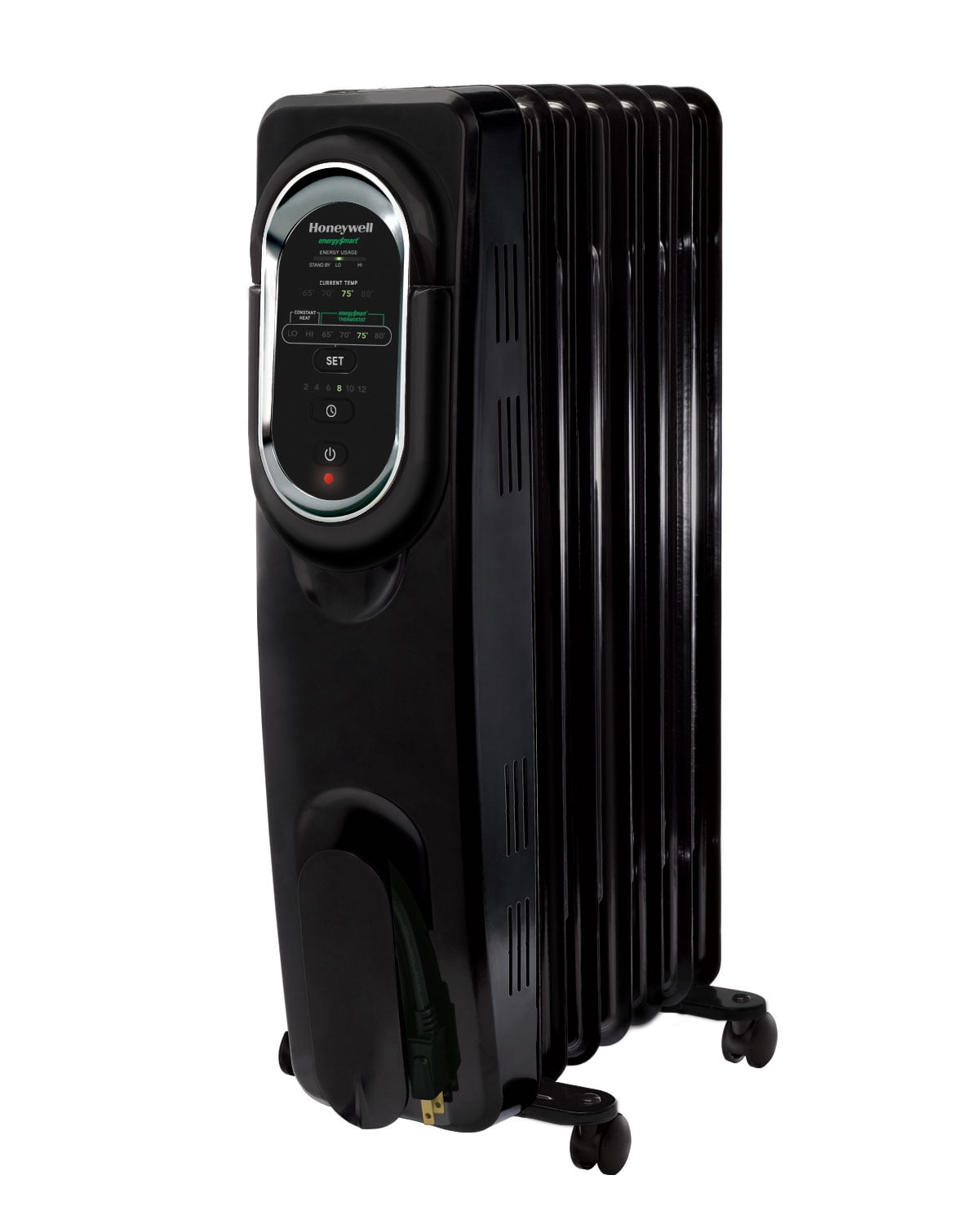 Honeywell EnergySmart Oil-Filled Radiator Portable Heater, HZ789, Black -  Walmart.com