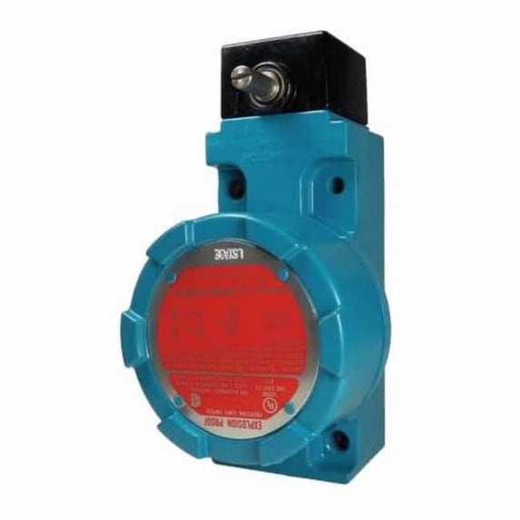 Hazardous Location Limit Switch, No Lever, Rotary, 1NC/1NO, 10A at 600V AC, Actuator Location: Side