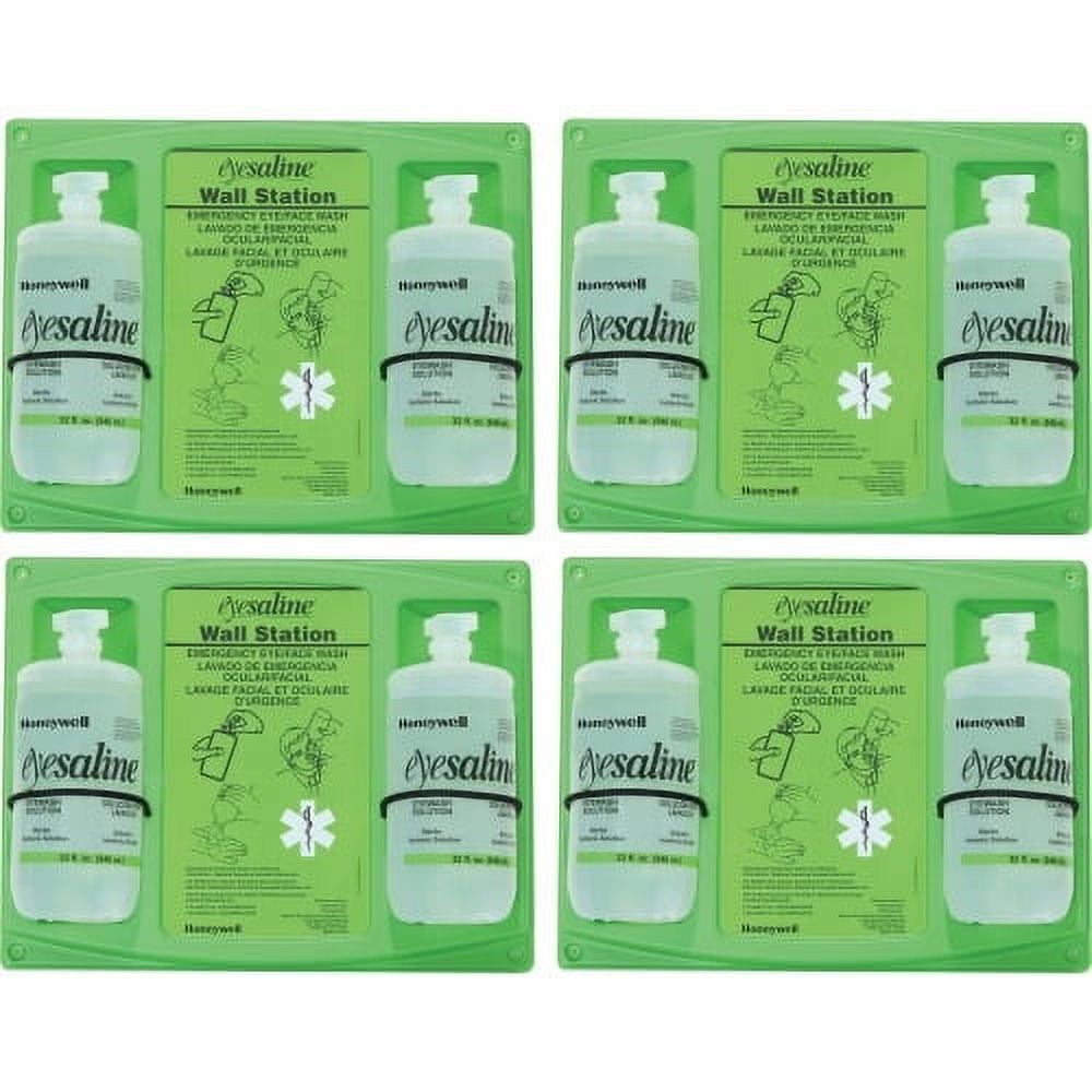 Honeywell Fendall 32 oz. Double Eyewash Wall Station 2 lb - Green