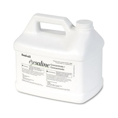 Honeywell Fendall Eyesaline Stream II Eyewash Station Refill, 180 oz Bottles, 4/Carton -FND320005130000