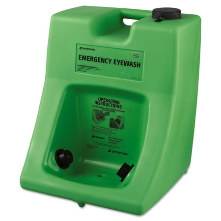 Honeywell Fendall Porta Stream Ii Eye Wash Station With Water Additive, 16 Gal