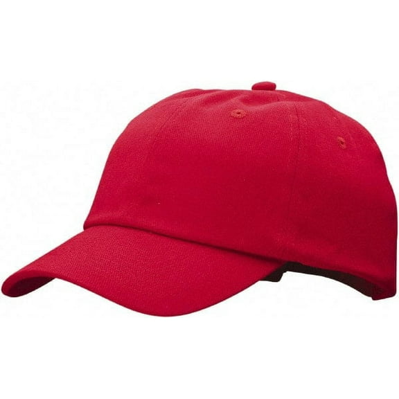 Honeywell Fibre-Metal Bump Cap,Baseball,Hook-and-Loop,Red SBC2RD