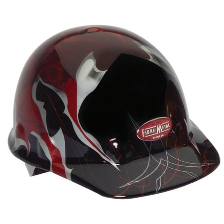 Honeywell Fibre-Metal FMX Hard Caps, 8 Point Ratchet, Demon Graphics