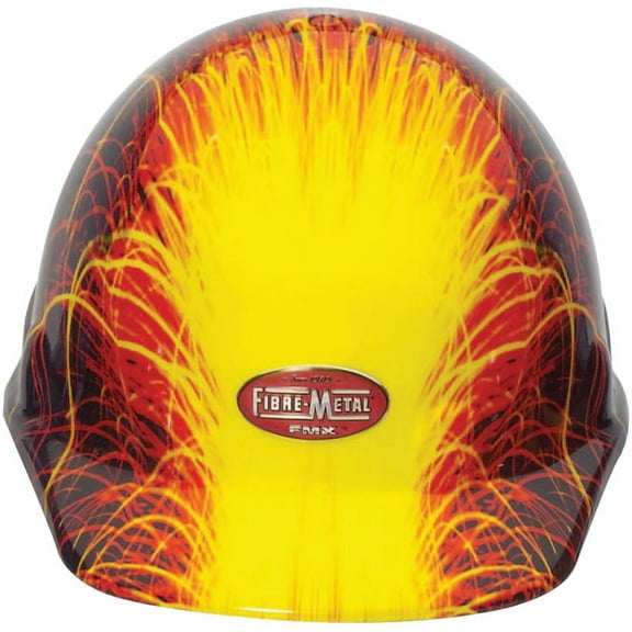 Honeywell Fibre-Metal FMX Hard Caps, 8 Point Ratchet, Wire Burner Graphics