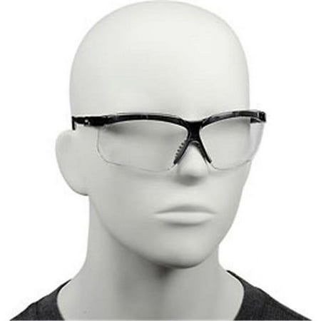 Honeywell Genesis Safety Eyewear, Black Frame, Clear Hydroshield AF Lens