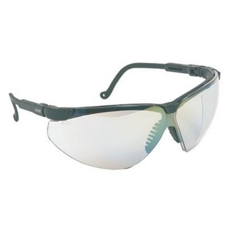 Honeywell Genesis XC Eyewear, Mirror Lens, Polycarbonate, Ultra-dura, Black Frame - 1 PR (763-S3308)