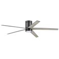thumbnail image 1 of Honeywell Graceshire 60 Inch Ceiling Fan with LED Light and Remote Control, Matte Black, 1 of 12