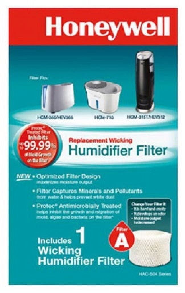 Honeywell HAC504PF1 HAC-504 Series Replacement Humidifier Filter A - Quantity of 2