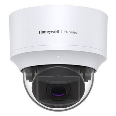 Honeywell HC60W35R2 60 Series 5MP IR WDR PoE Built-in Microphone Network Dome Camera with 2.7~13.5 mm Varifocal Lens, RJ45 Connection.