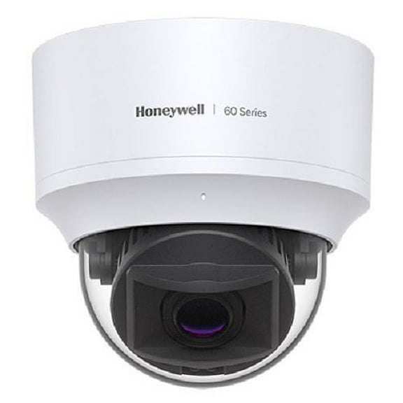 Honeywell HC60W35R2 60 Series 5MP IR WDR PoE Built-in Microphone Network Dome Camera with 2.7~13.5 mm Varifocal Lens, RJ45 Connection.