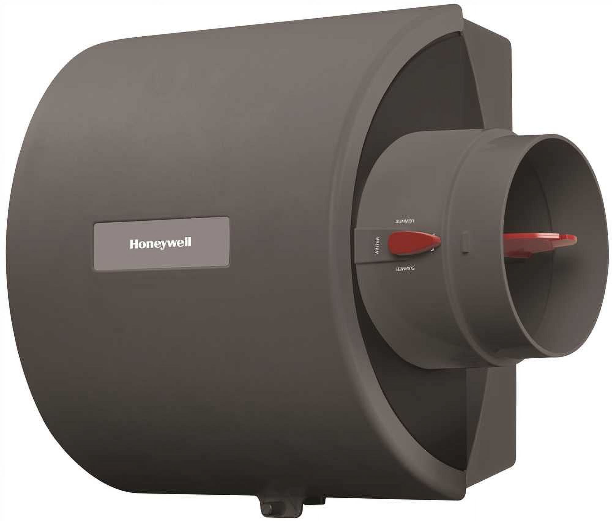 Gray and Black Whole-Home Bypass Humidifier with Digital Humidistat