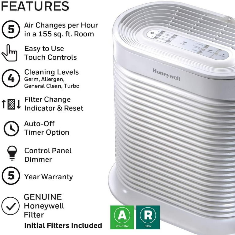 Honeywell HPA104 True HEPA Allergen Remover White