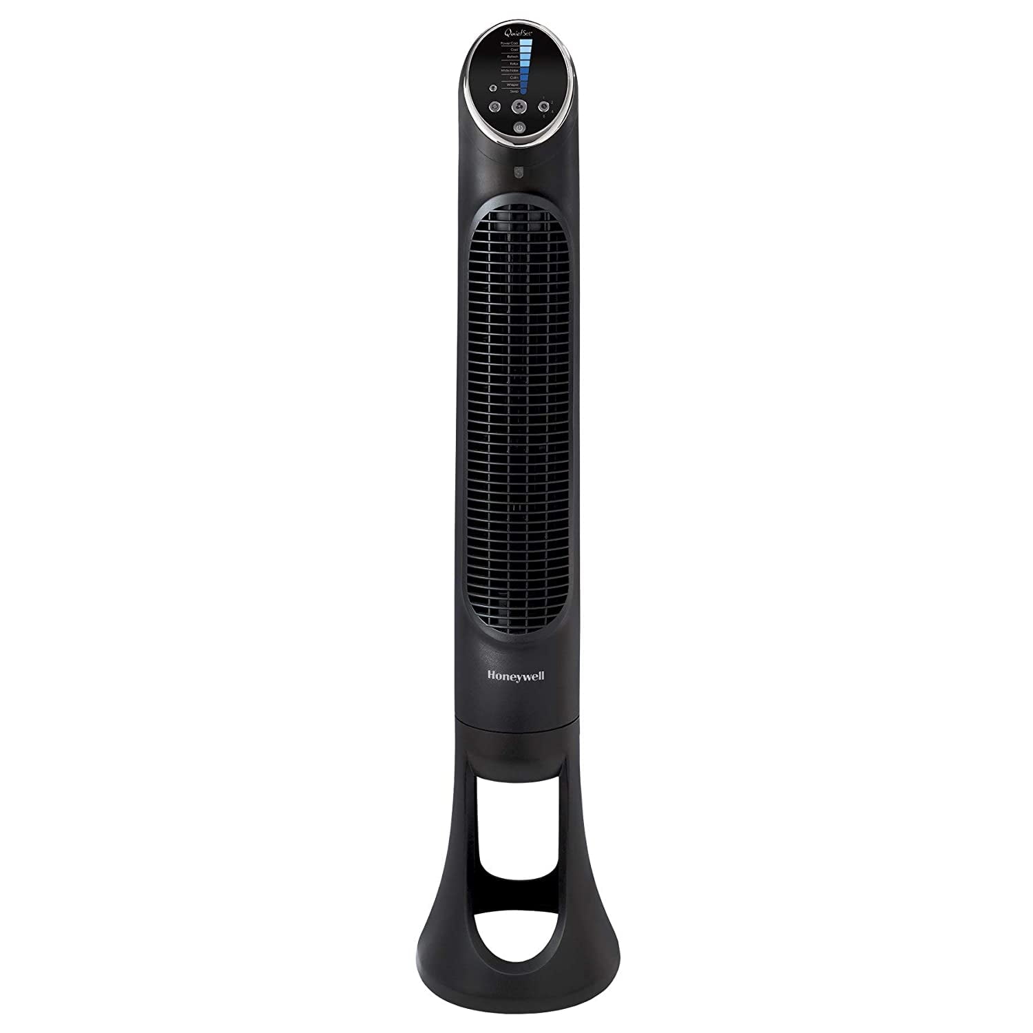 Black Digital Oscillating Tower Fan with Remote Control
