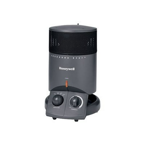 Honeywell HZ-2200 - Heater - mobile - 1500 W - charcoal gray