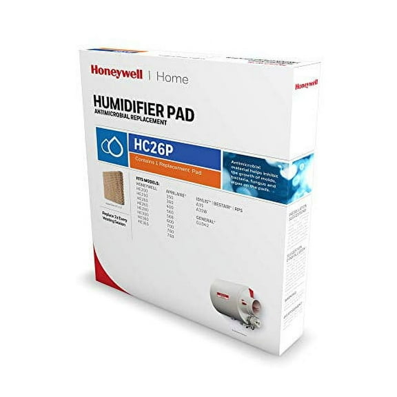 Honeywell Home HC26P Whole House Humidifier Pad, Paper, Anti-Microbial Coating