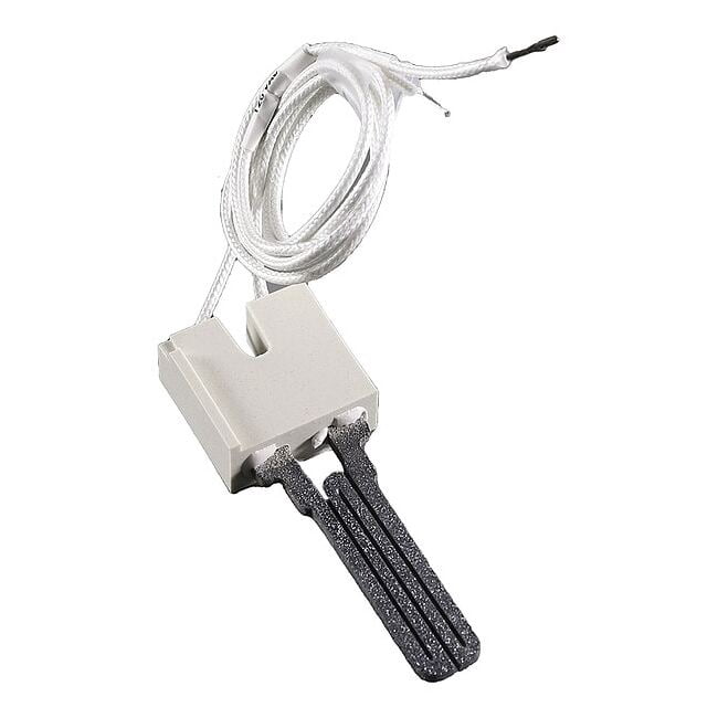 Hot Surface Igniter, LP/NG, 120, 5 in L., Silicon Carbide, Bracket, Screw, Wiring Accessories