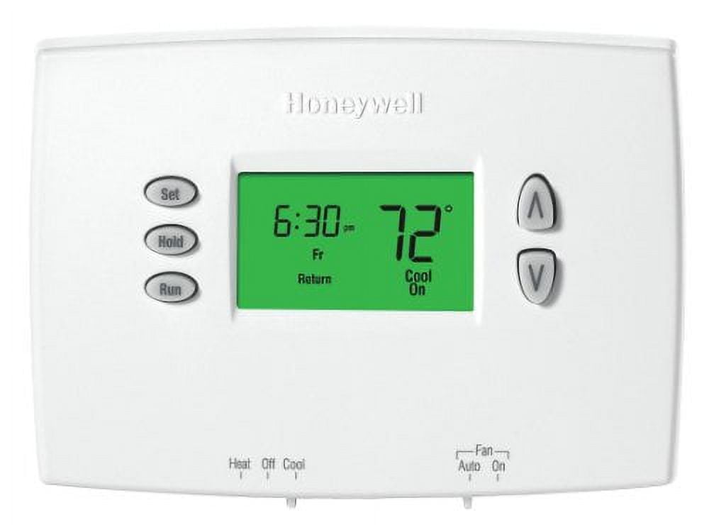 Premier White Digital Programmable Heat Pump Thermostat