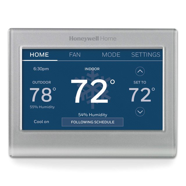 Honeywell Home RTH9585WF1004 WiFi Smart Color Thermostat, 7 Day