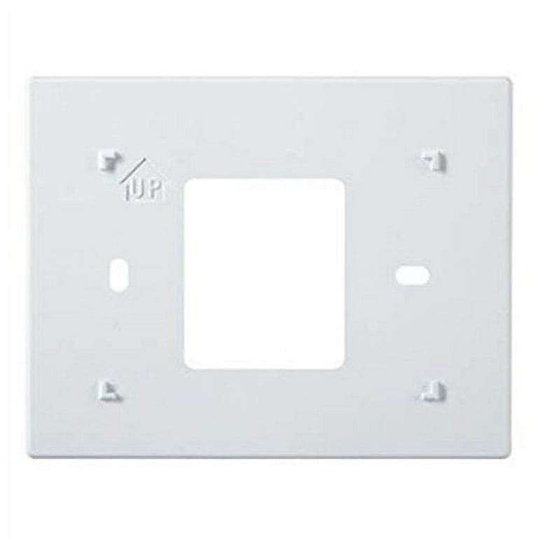 Honeywell thermostat mounting plate alignment