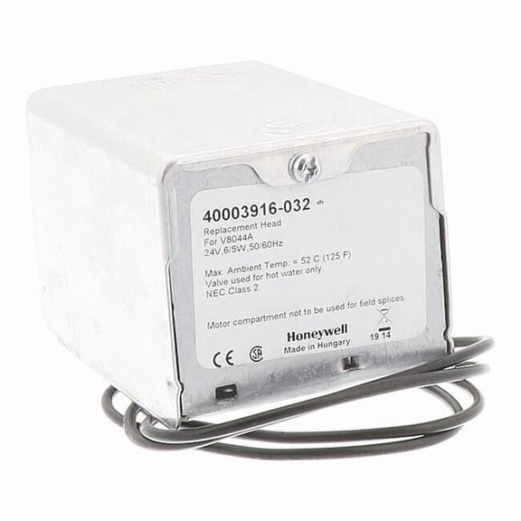 Honeywell Home V8044A POWERHEAD ASSBLY,3 WAY,18" LEADS 40003916-032