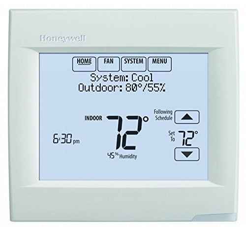 Honeywell White Wi-Fi VisionPro Programmable Thermostat