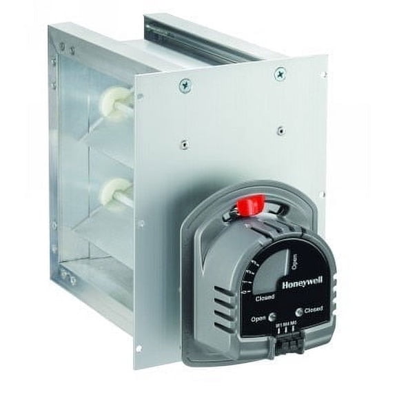 Honeywell Home ZD10X8TZ 10 in. x 8 in. TrueZONE Rectangular Parallel Blade Damper, replacement for ZD10X8