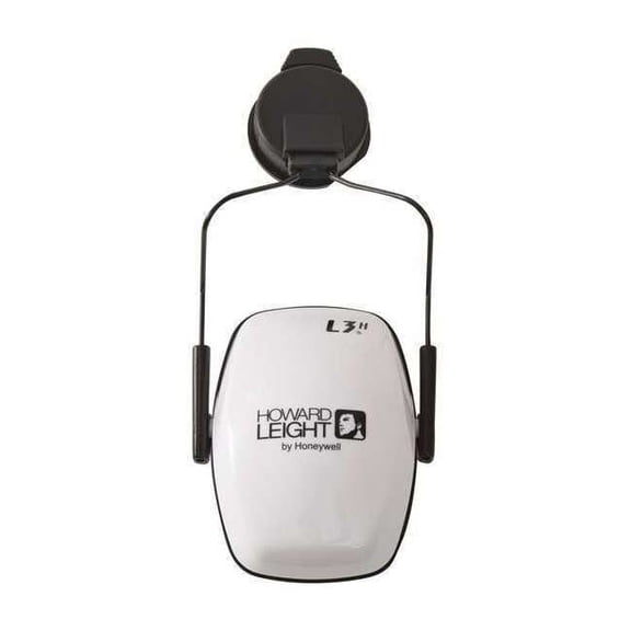 Leightning Hard Hat Mounted Ear Muffs, 26 dB NRR, General Purpose