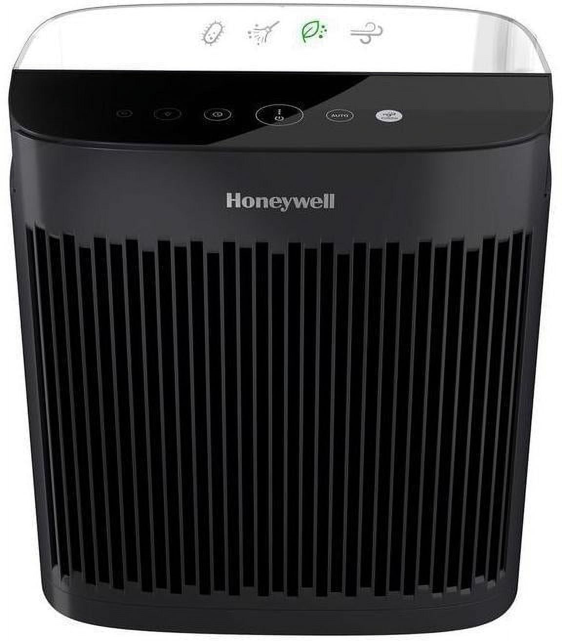 Black HEPA Filter Energy Star Console Air Purifier