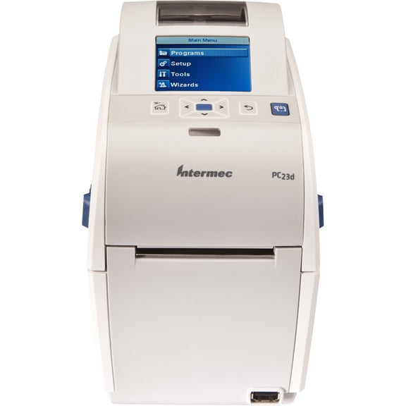 Intermec PC23d Desktop Direct Thermal Printer, Monochrome, Label Print, USB