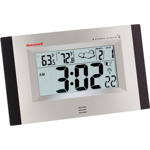 Honeywell Jumbo Atomic Alarm Clock/Calendar