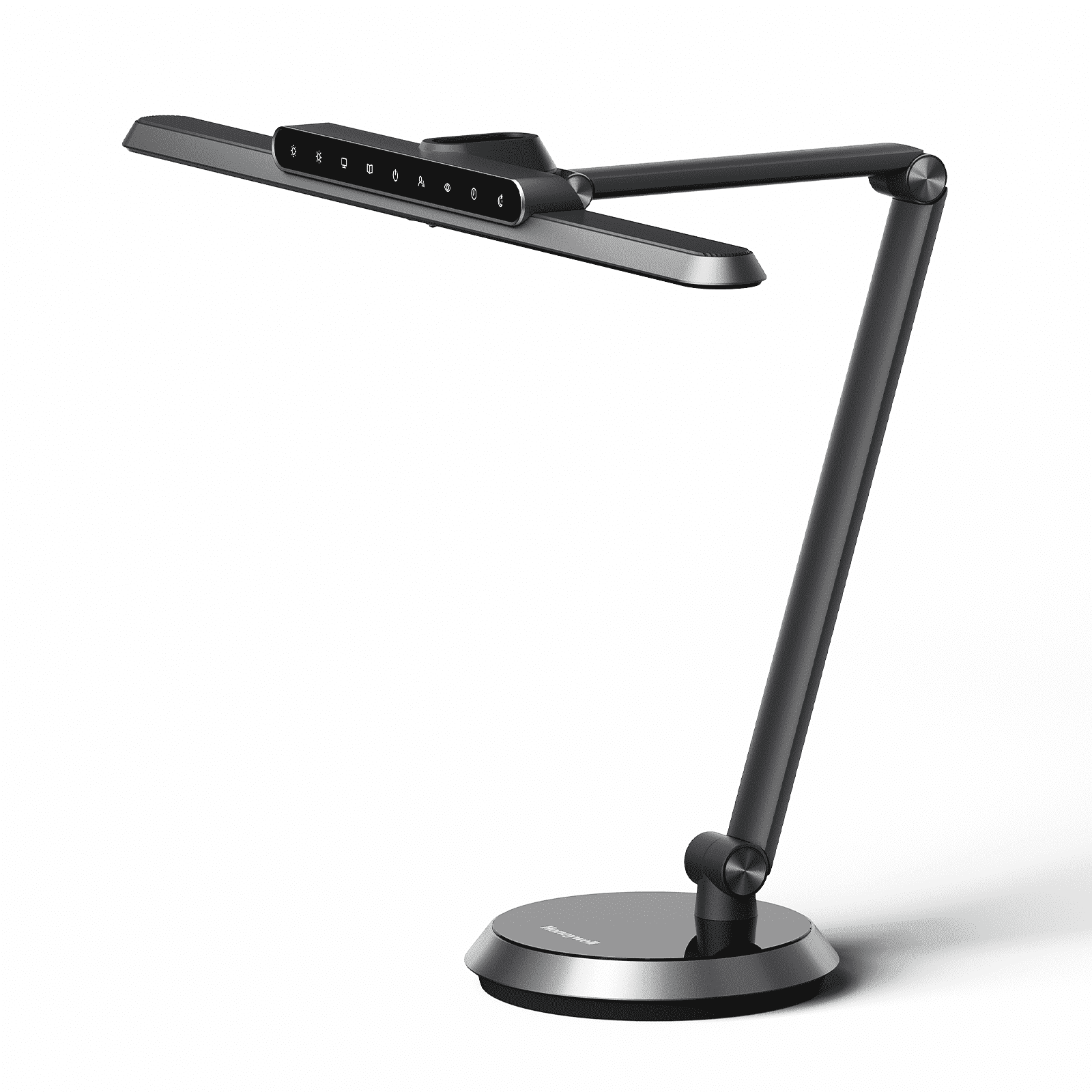 Black Adjustable LED Desk Lamp with Touch Control