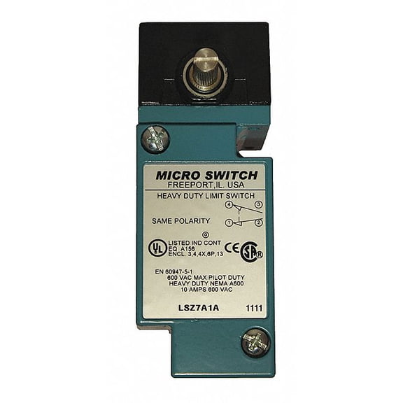 Honeywell Micro Switch Limit Switch Head,Rotary,Top,4 in.-lb