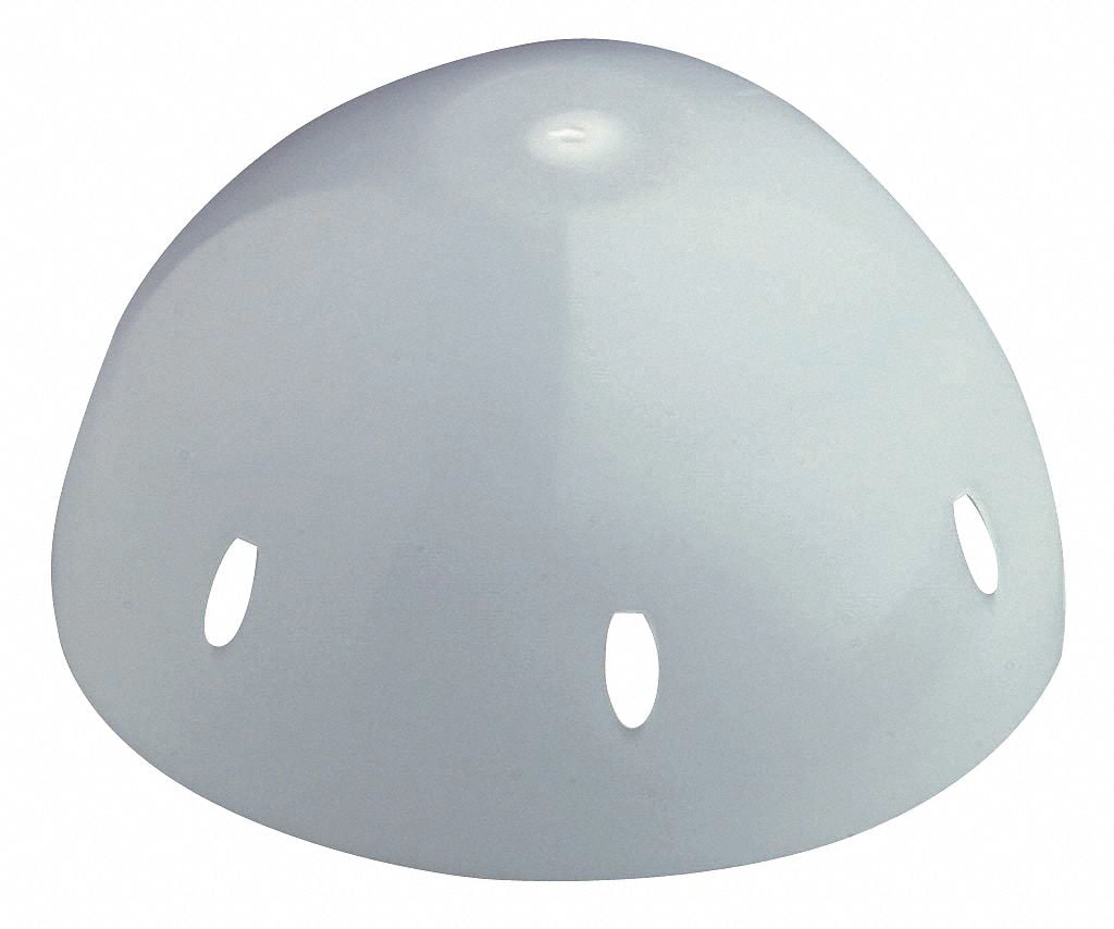Honeywell Low Hazard Bump Cap Baseball Cap Inserts, Polyethylene, White
